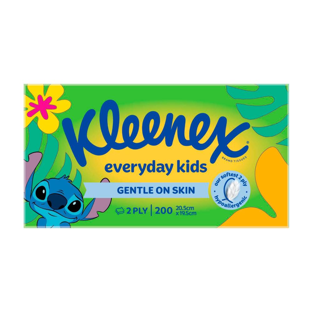 Kleenex Facial Tissue Everyday Kids - 200 Pack
