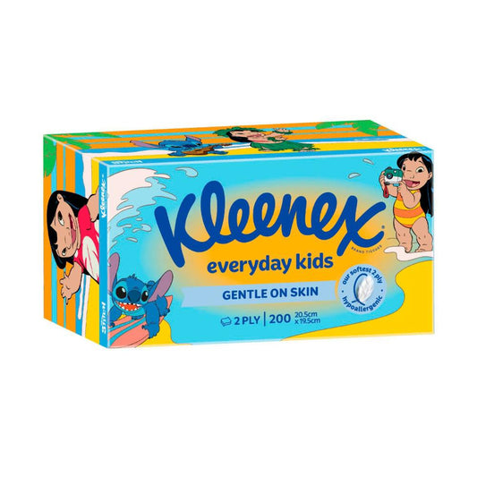 Kleenex Facial Tissue Everyday Kids - 200 Pack