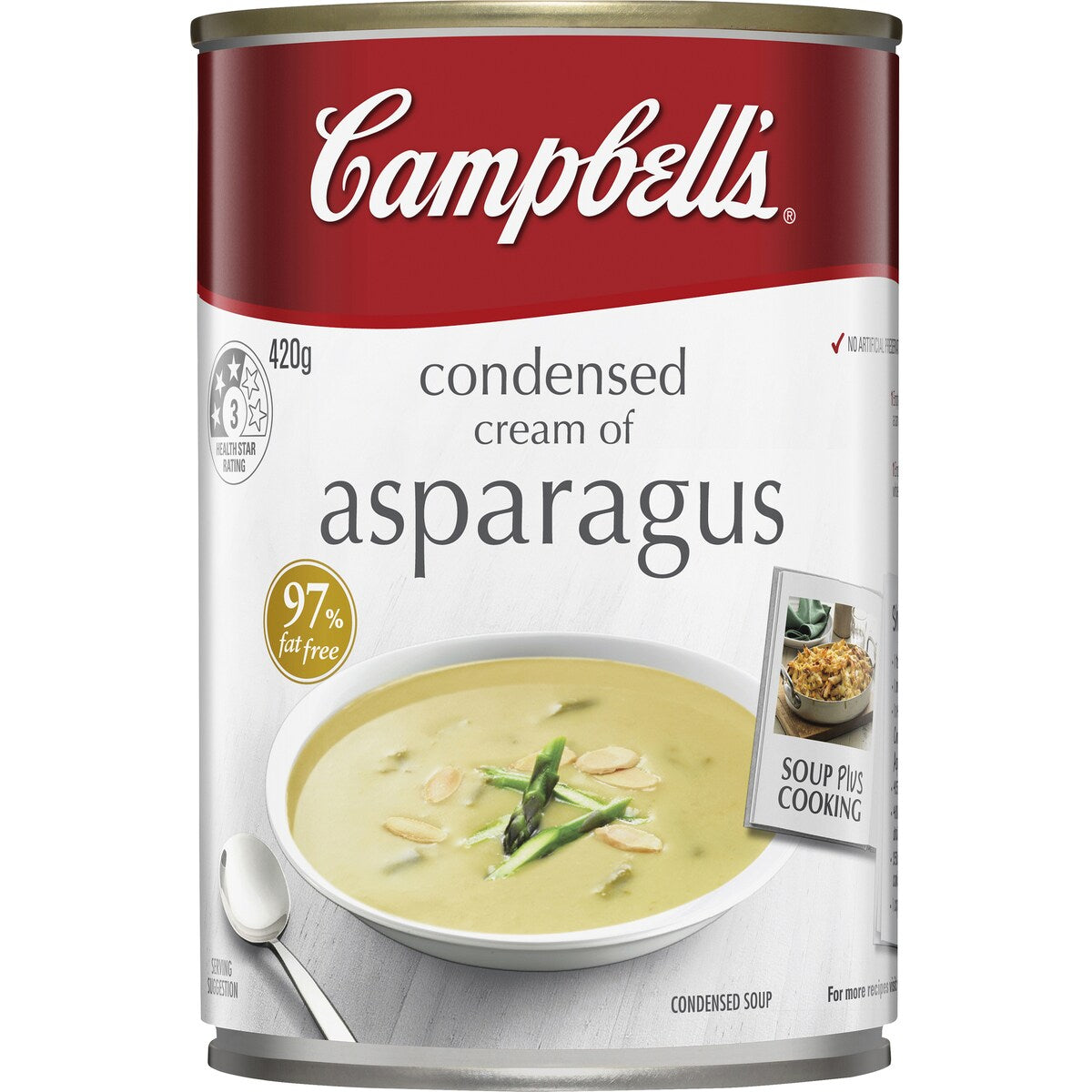 Campbells Condensed Soup Cream of Asparagus 420g