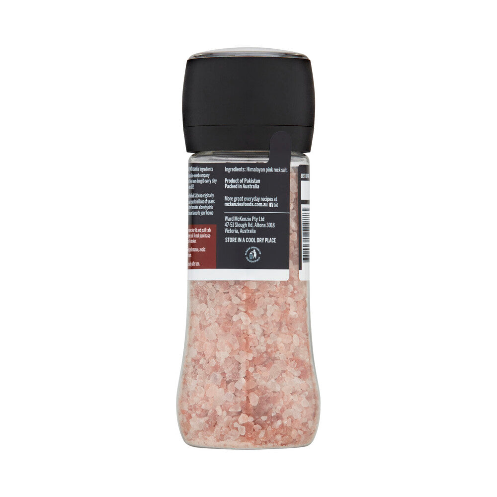 McKenzie's Pink Rock Salt Grinder - 410g