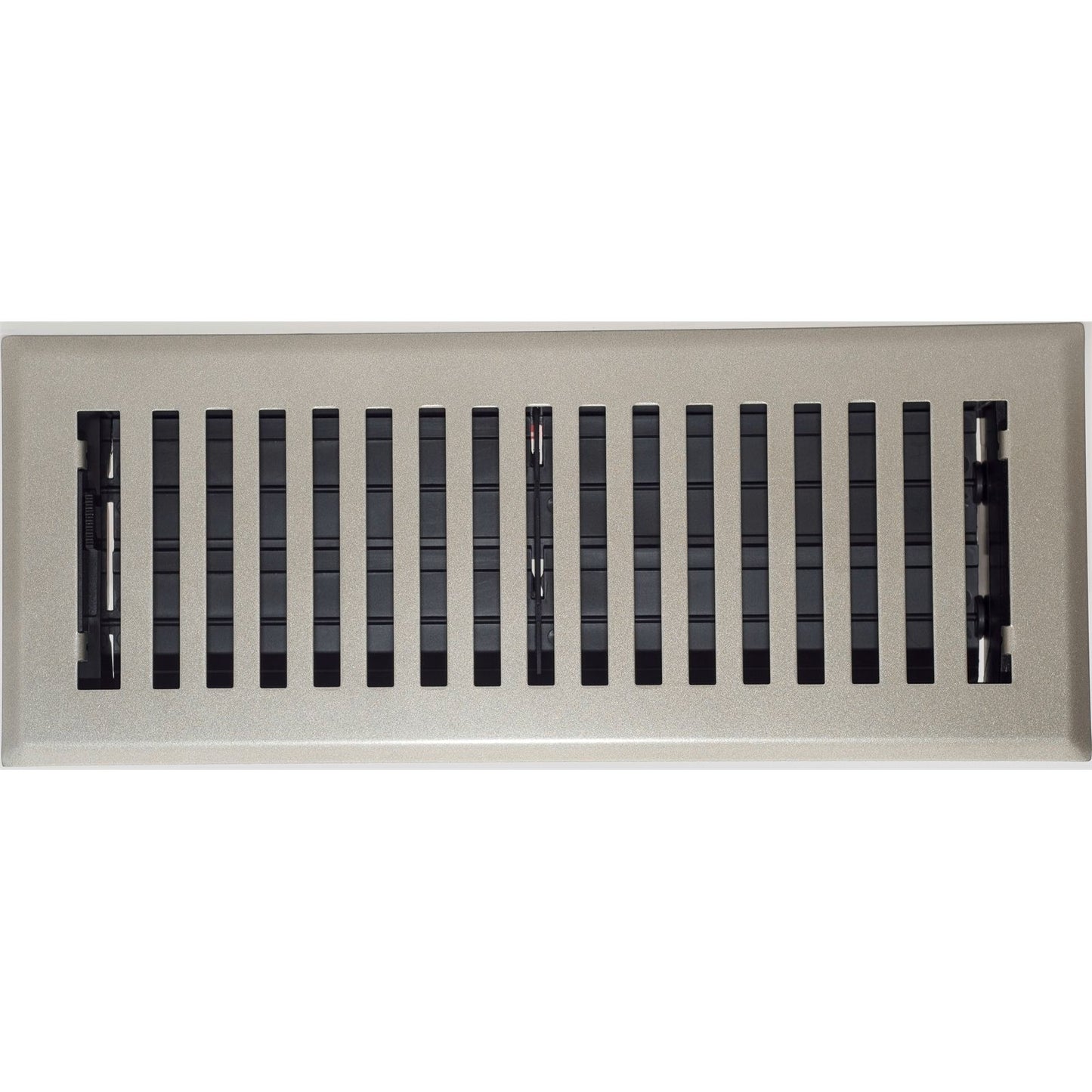 Accord Floor Vent - 10 x 30cm - Satin Nickel