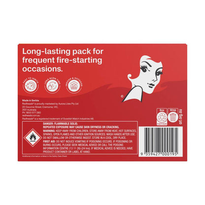 Redheads Firelighter Mega Block - 64 pack