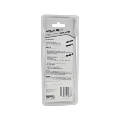 Grillman BBQ Digital Flip Tip Thermometer - 1 each