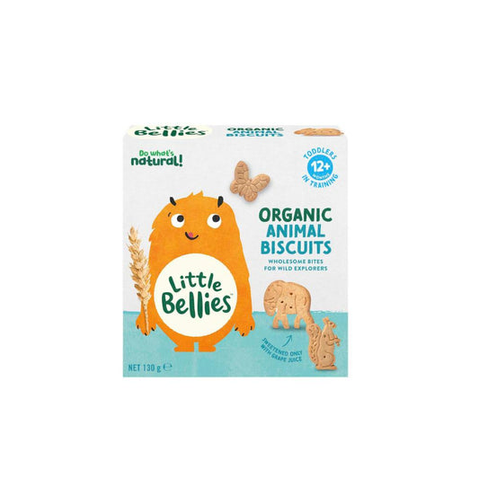 Little Bellies Animal Biscuits - 130g
