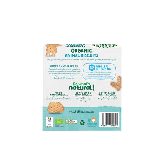 Little Bellies Animal Biscuits - 130g