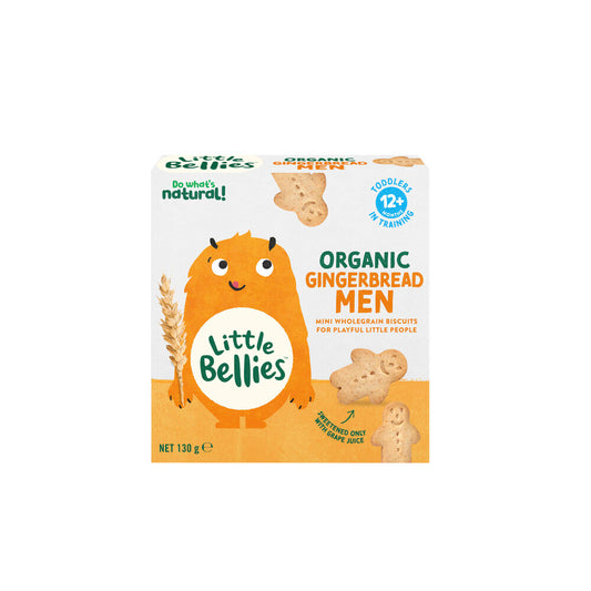 Little Bellies Mini Gingerbread Men - 130g