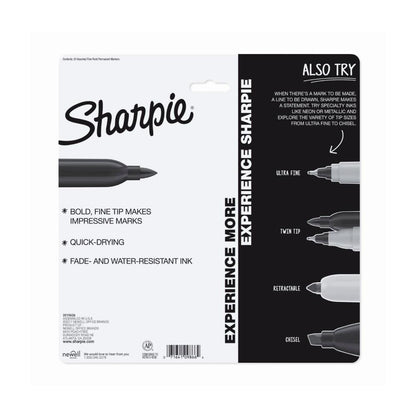 Sharpie Markers Fine Tip Colour Burst - 24 Pack