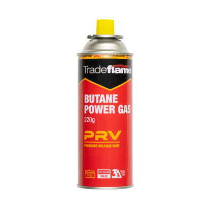 Butane Power Gas - 220g Bayonet Cartridge