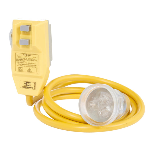 Hpm Extension Lead With Safety Switch - 1.6m