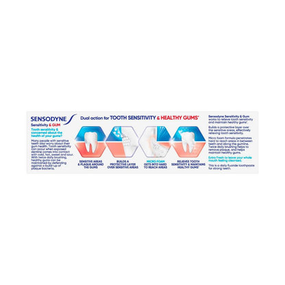 Sensodyne Sensitivity & Gum Care Extra Fresh Toothpaste - 100g
