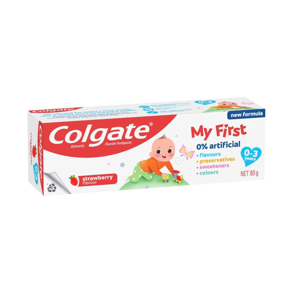Colgate Kids 0-3 Years Mild Fruit Toothpaste - 80g