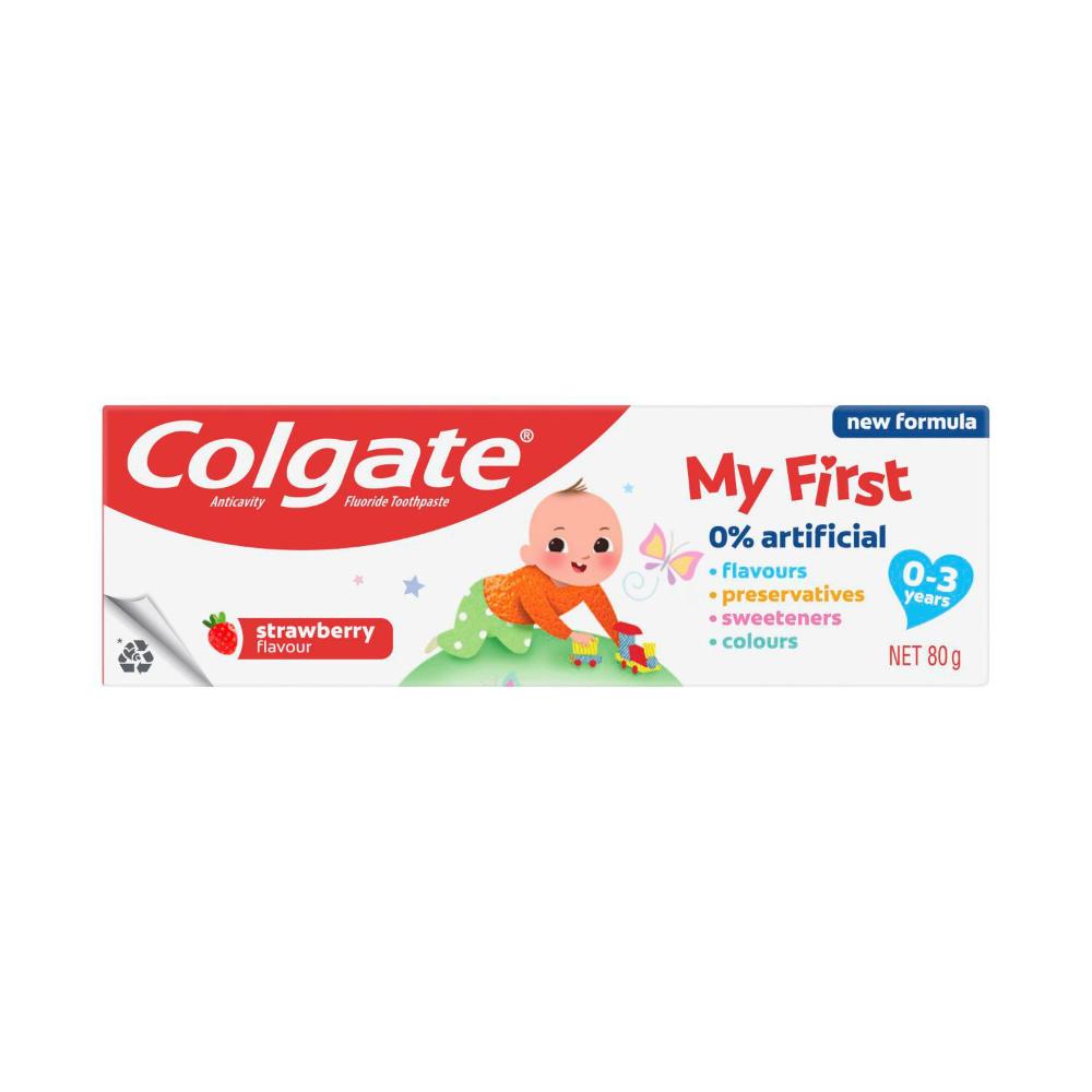 Colgate Kids 0-3 Years Mild Fruit Toothpaste - 80g