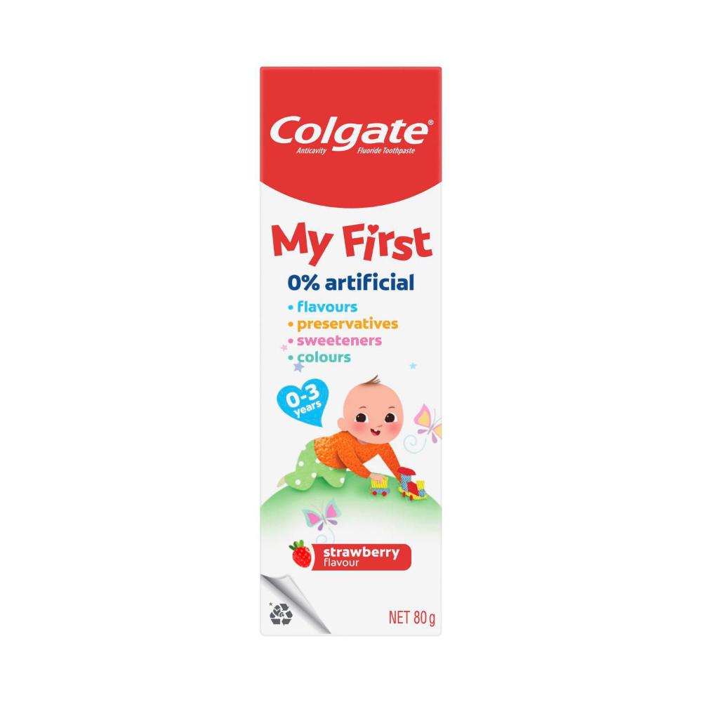 Colgate Kids 0-3 Years Mild Fruit Toothpaste - 80g
