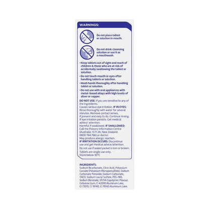 Polident 3 Minute Daily eanser For Dentures And Partials - 66 pack