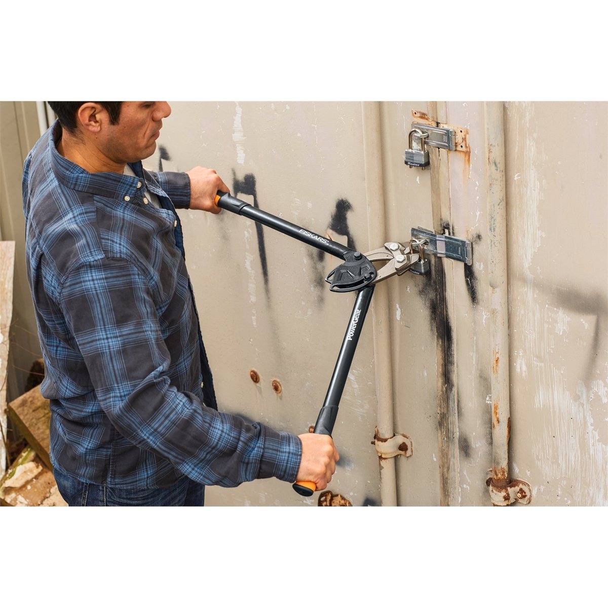 Fiskars Powergear Bolt Cutter 610mm Hard Steel Ergonomic Durable