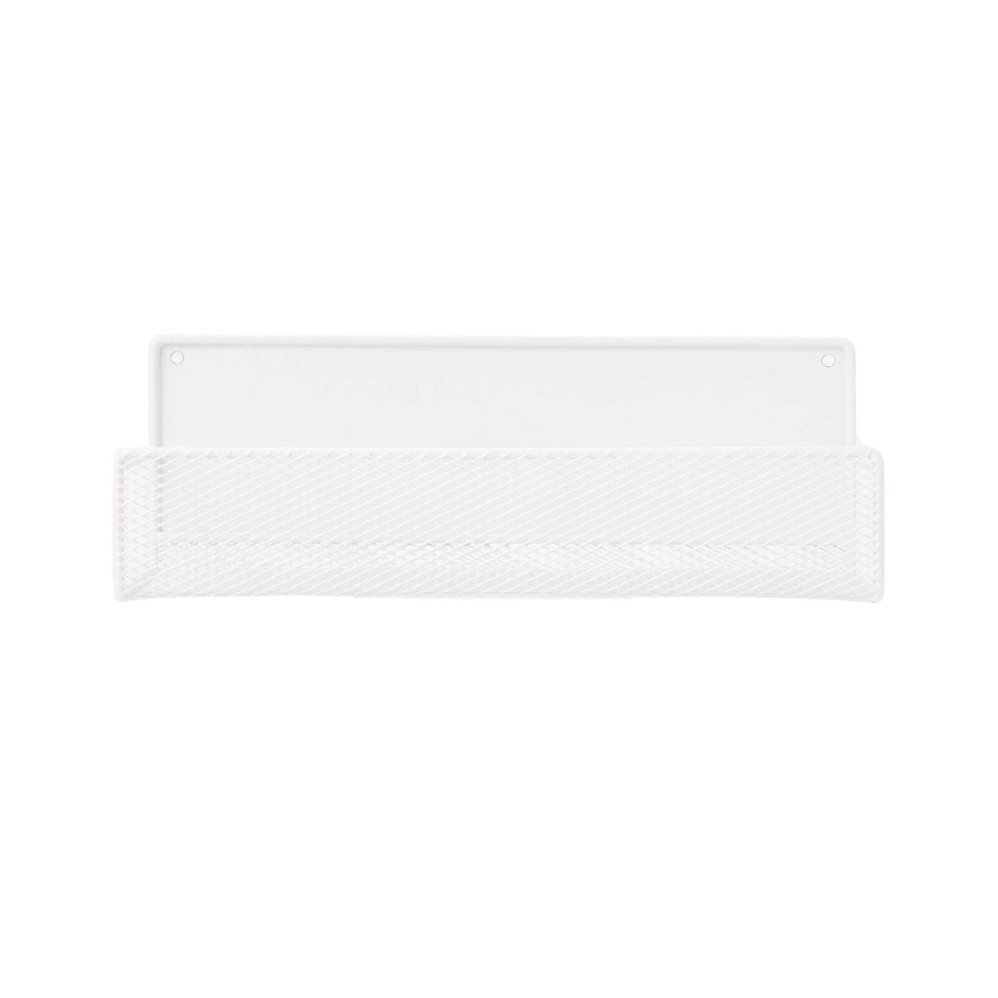 EzyStorage Large Door Mount Wire Rack - 300 x 101 x 102mm - White