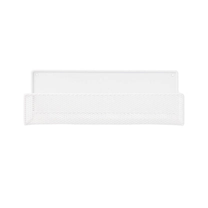EzyStorage Large Door Mount Wire Rack - 300 x 101 x 102mm - White