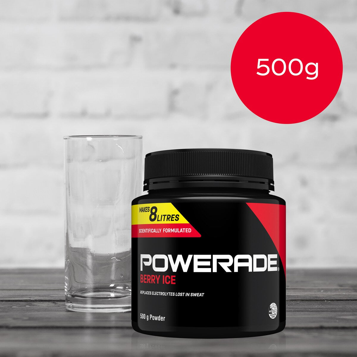 Powerade Isotonic Berry Ice Powder 500g