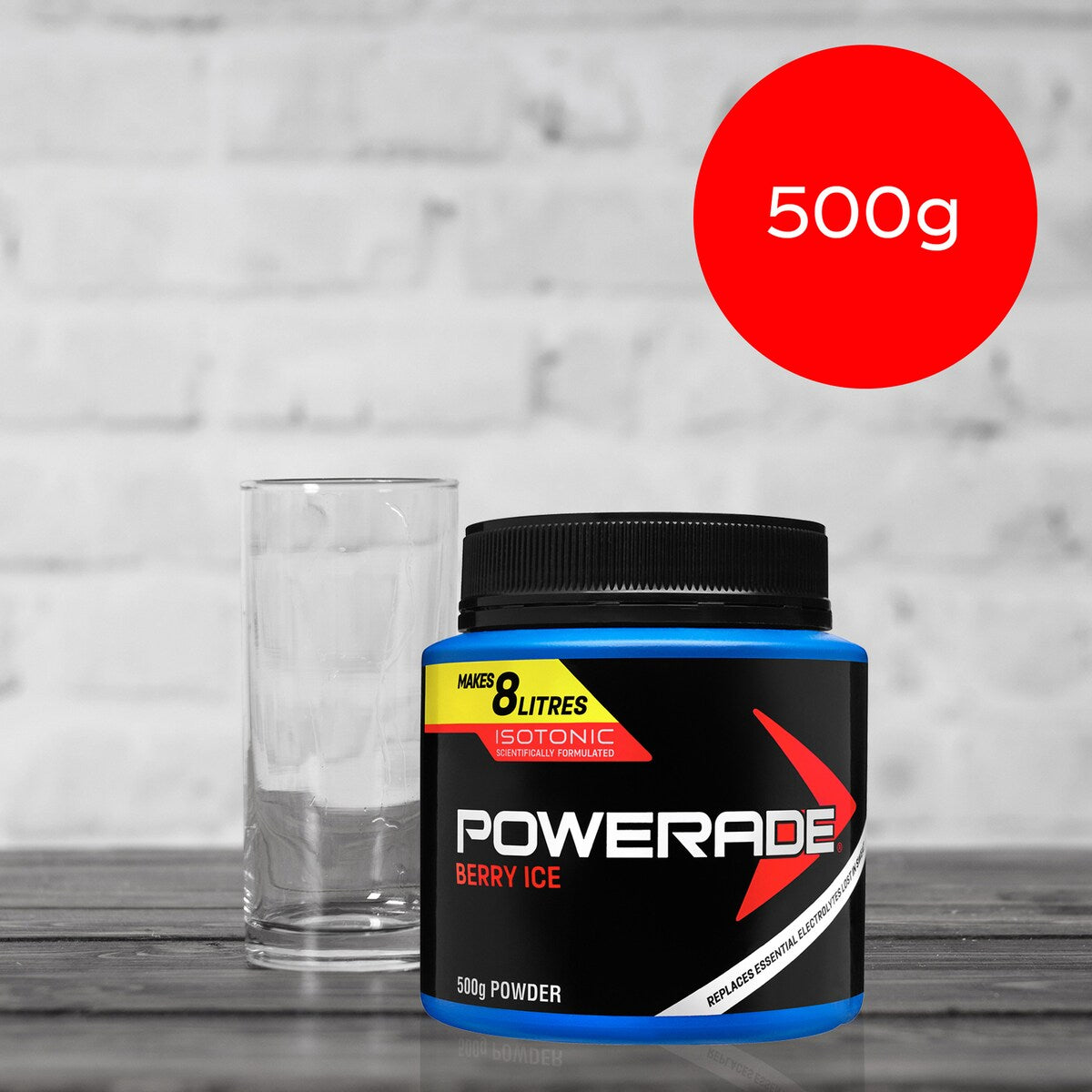 Powerade Isotonic Berry Ice Powder 500g
