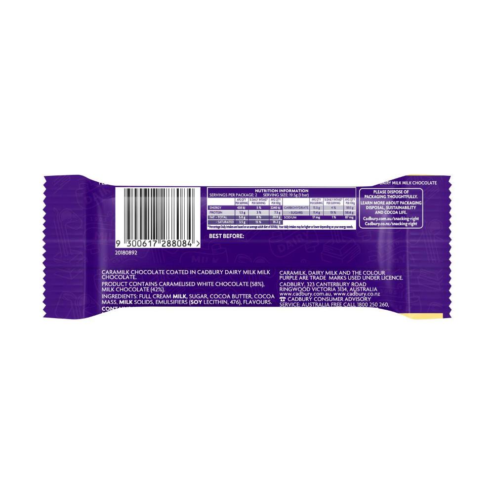 Cadbury Twirl Caramilk Chocolate Bar - 39g