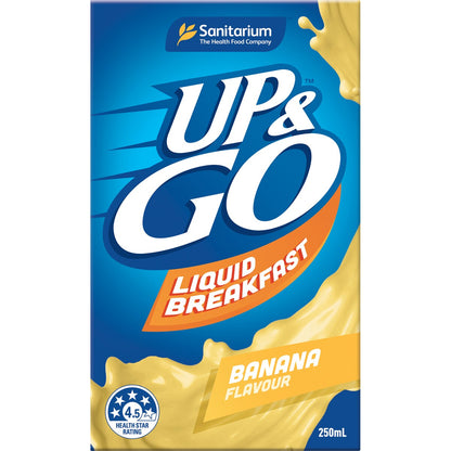 Sanitarium Up&Go Liquid Breakfast Banana 6 Pack