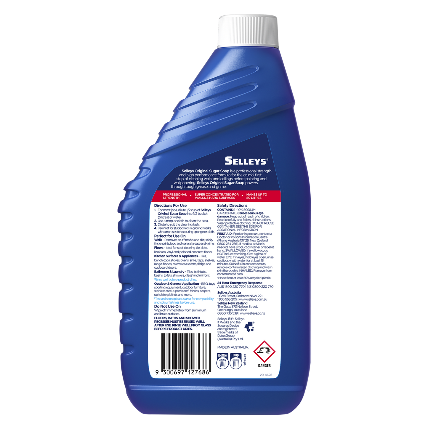 Selleys Sugar Soap Concentrate - 1L