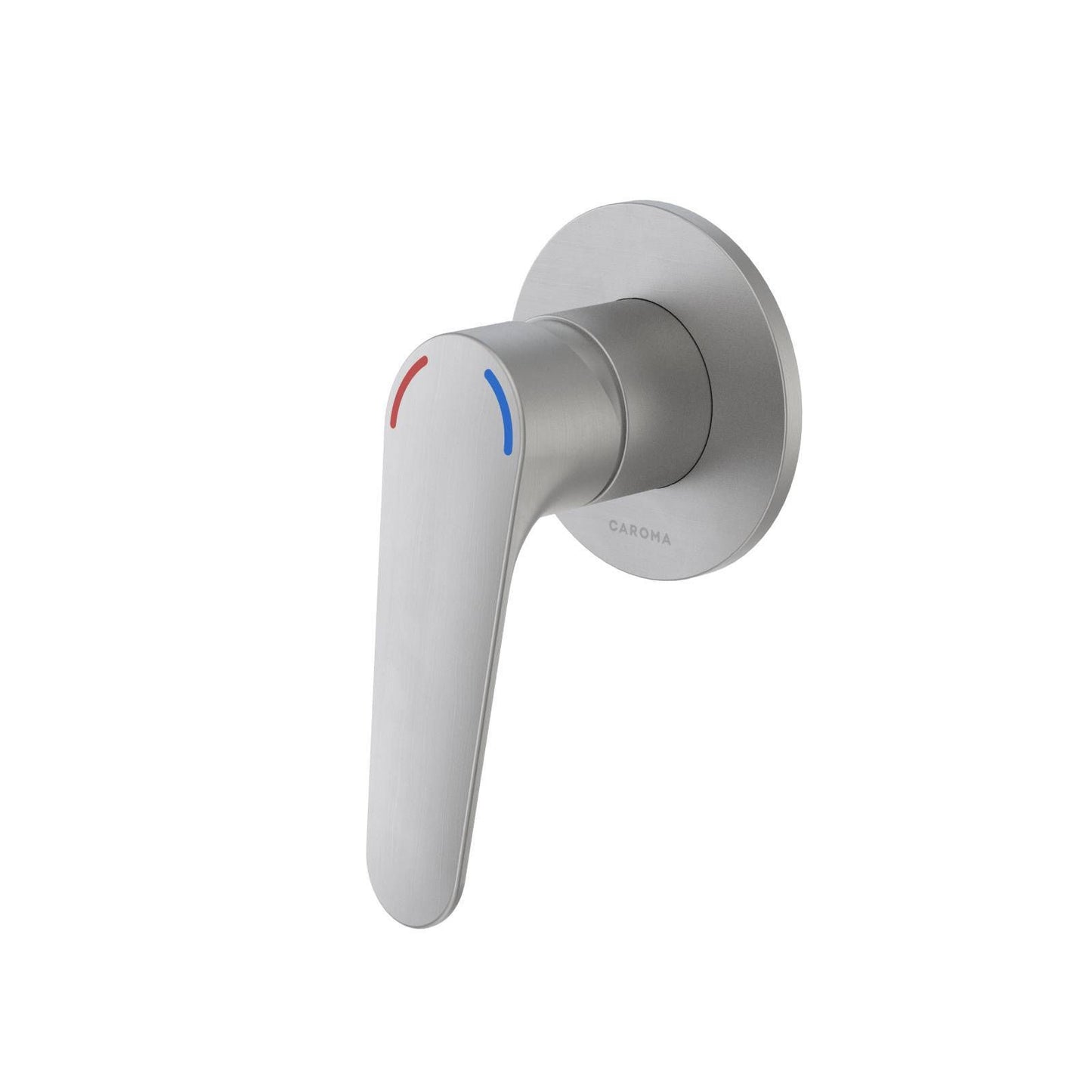 Homecare By Caroma Bath Shower Mixer - Brushed Nickel - 80 x 120mm