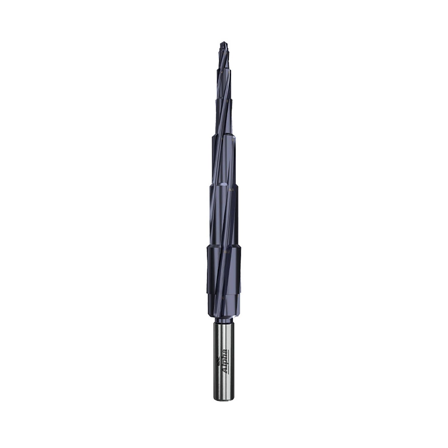 Alpha Onsite Step Tip Step Cutter 3.3-10.2 mm Suit M4-M12 Tap Metric