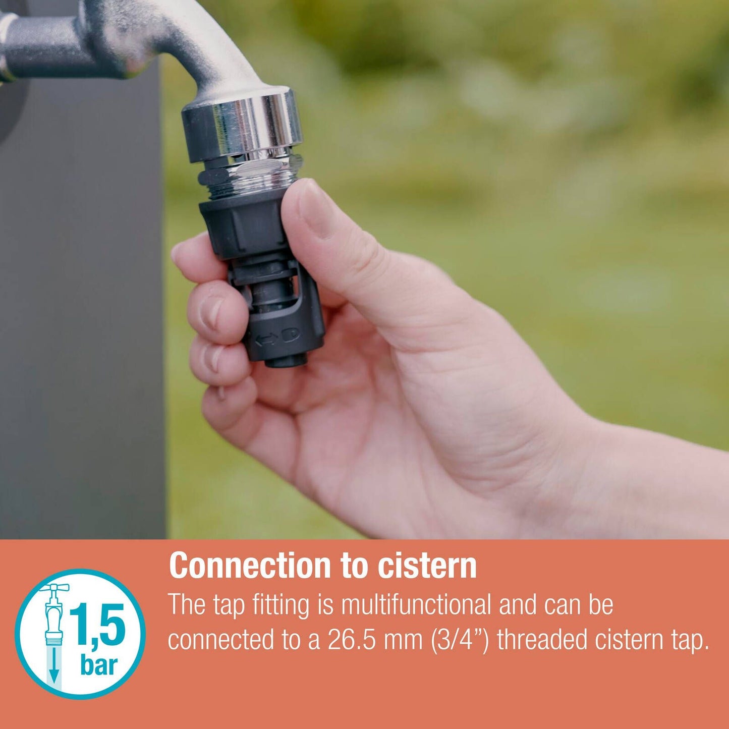 Gardena Micro Irrigation Tap Fitting - 13mm