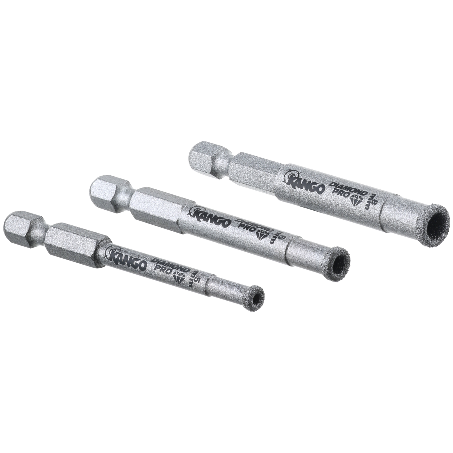 Kango Diamond Pro Mini Hole Saw - 5,6,8mm - 3 Pack