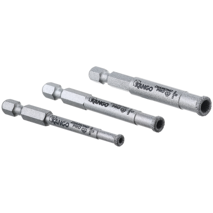 Kango Diamond Pro Mini Hole Saw - 5,6,8mm - 3 Pack