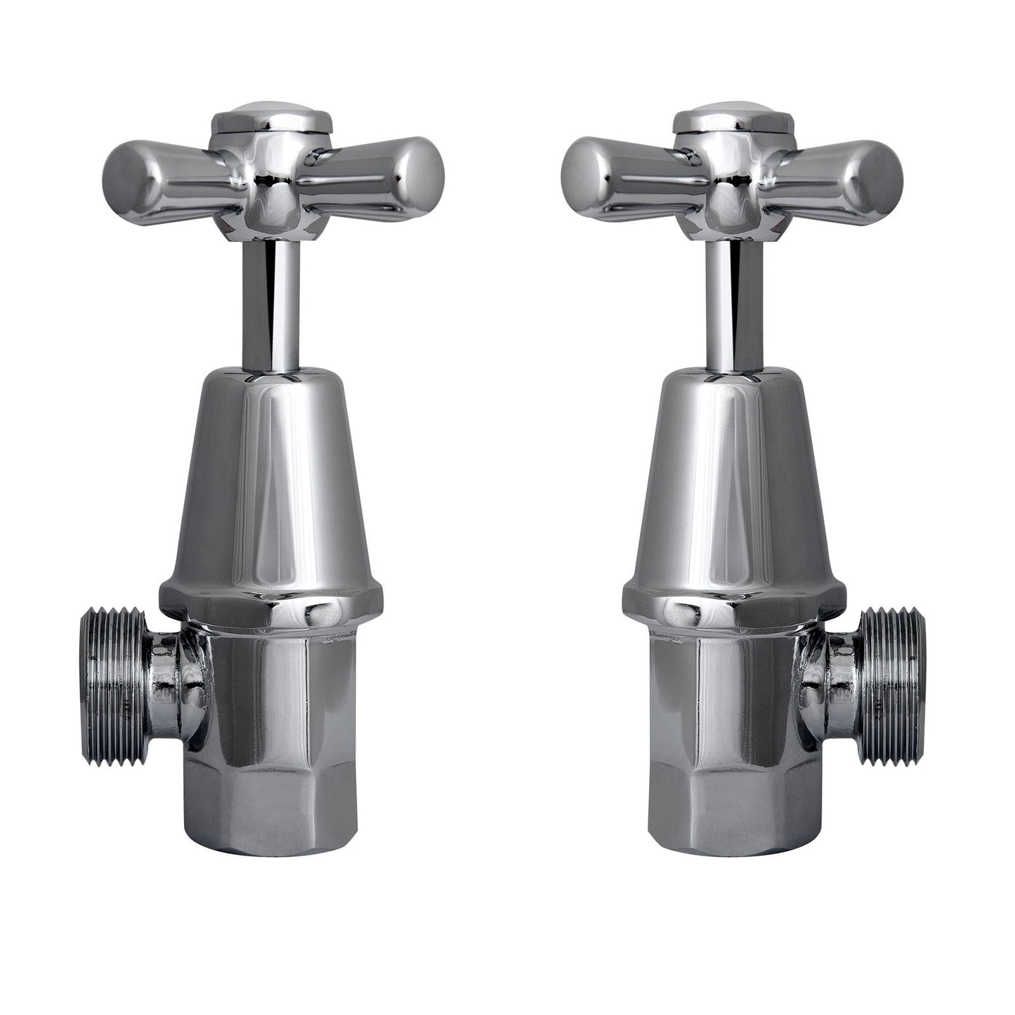 Ezyfix Chrome Classic Washing Machine Taps - 135mm