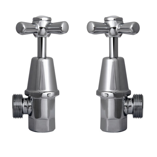 Ezyfix Chrome Classic Washing Machine Taps Lead Free Easy DIY Install Kit