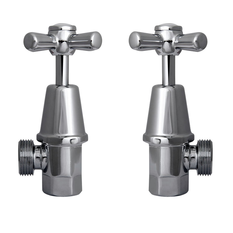 Ezyfix Chrome Classic Washing Machine Taps Lead Free Easy DIY Install Kit