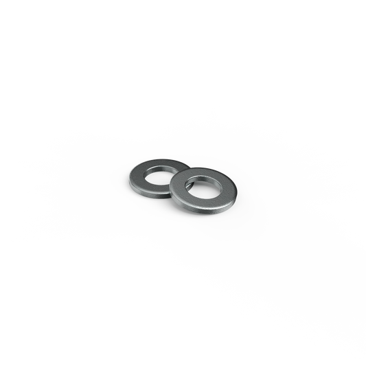 Zenith M8 Zinc Plated Flat Round Washers - 200 Pack