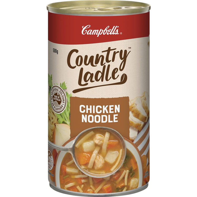 Campbell's Country Ladle Soup Chicken Noodle 500g