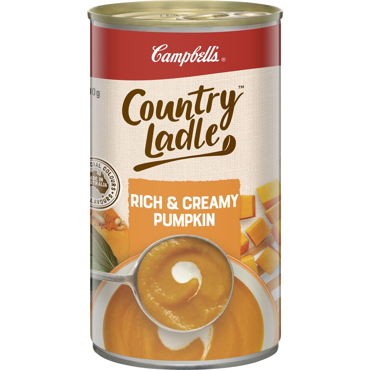 Campbells Country Ladle Soup Rich & Creamy Pumpkin 500g