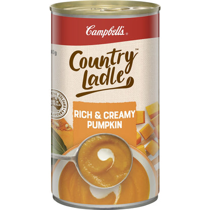 Campbells Country Ladle Soup Rich & Creamy Pumpkin 500g