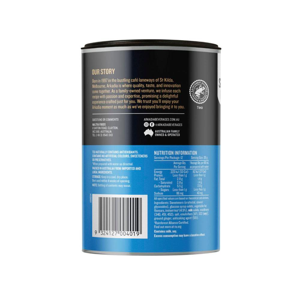 Arkadia Chai Tea Low Sugar - 240g