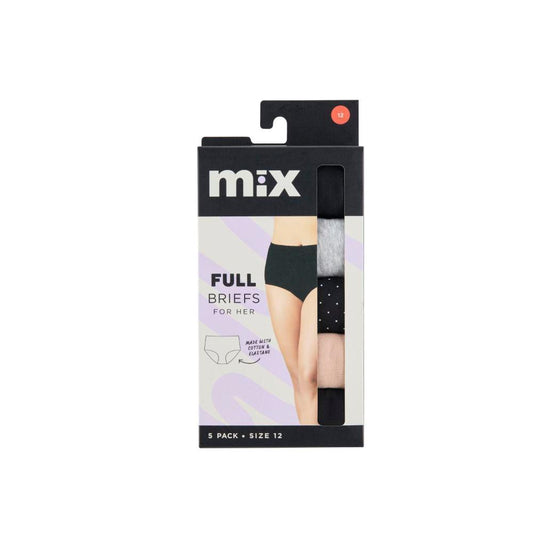Mix Womens Full Brief 12&145 PACK - 145 PACK