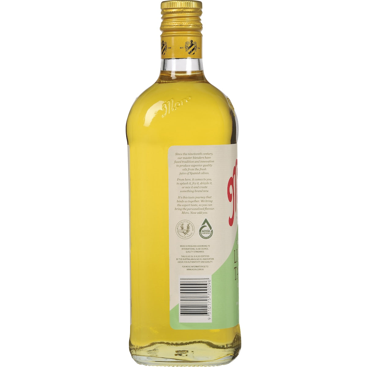 Moro Delicado Light Taste Olive Oil 1l