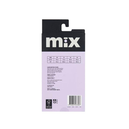 Mix Womens Hi-cut Brief 14&165 - PACK