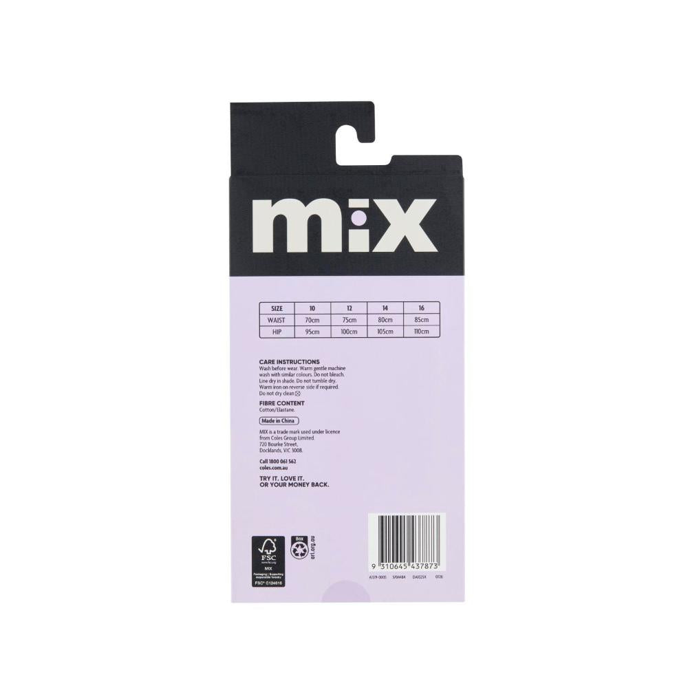Mix Womens Midi Brief 14&165 PACK -