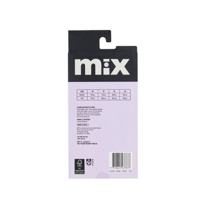 Mix Womens Midi Brief 14&165 PACK -