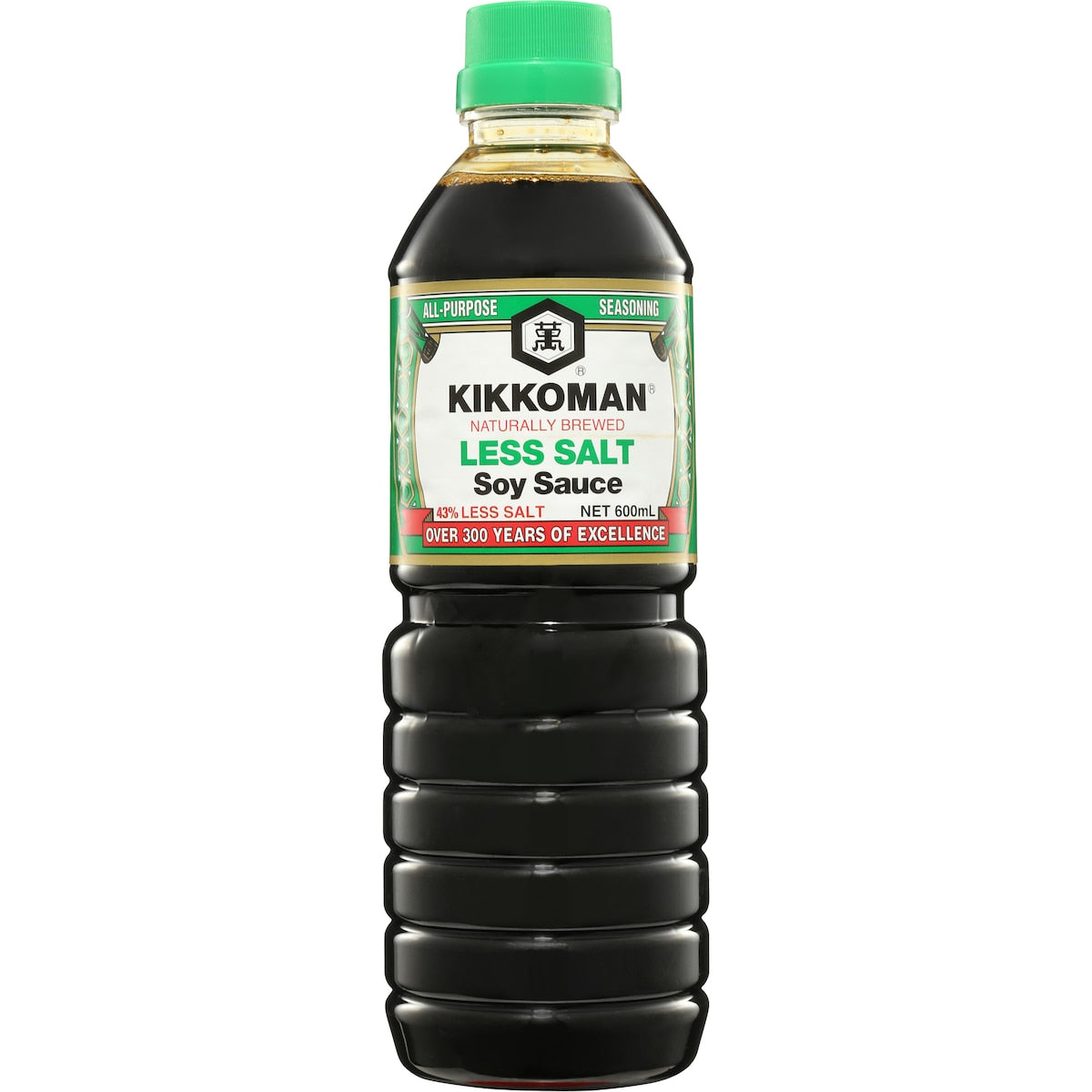 Kikkoman Soy Sauce Reduced Salt 600ml