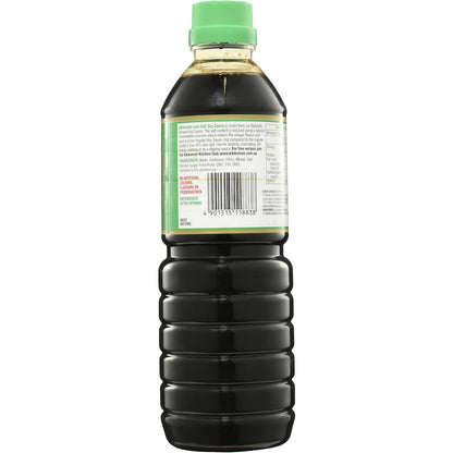 Kikkoman Soy Sauce Reduced Salt 600ml