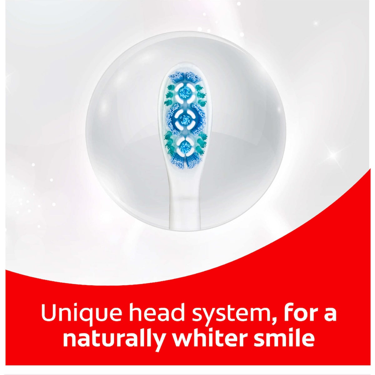 Colgate Battery Power Toothbrush 360 Whitening Optic White Medium Each
