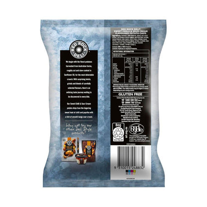 Red Rock Deli Potato Chips Sweet Chilli & Sour Cream - 50g