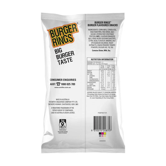 Burger Rings Snacks - 90g