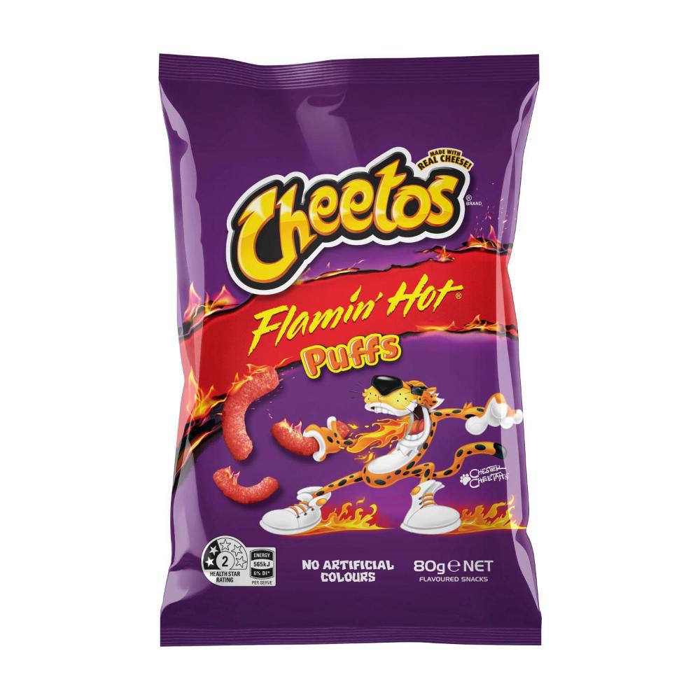 Cheetos Puffs Flaming Hot - 80g